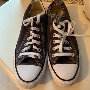 Dark Grey Converse - Women’s 8/Men’s 6